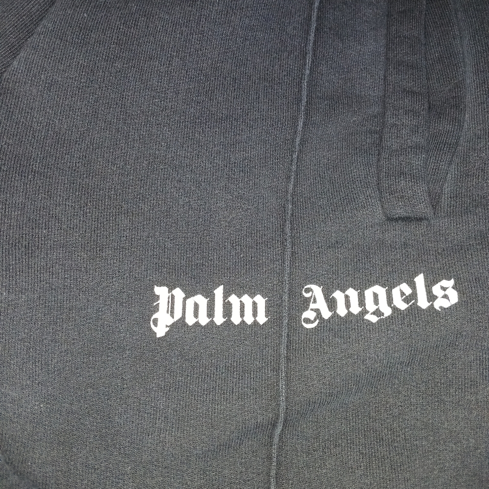 Palm Angels Black Pants with White Stripes - Picture 5 of 10